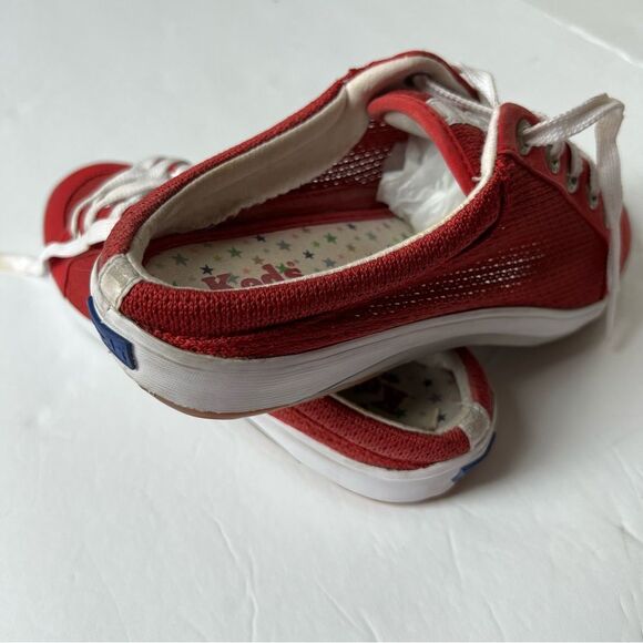 Keds Y2K Retro Moxie Mule Slip On Lace Up Tomato Girl Red Sneakers Size 7.5 - Picture 6 of 12